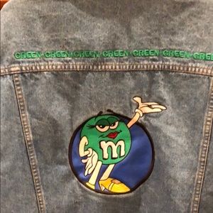 “Green M&M” Jean jacket